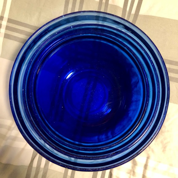 VTG Anchor Hocking Cobalt blue nesting bowls - Picture 8 of 8